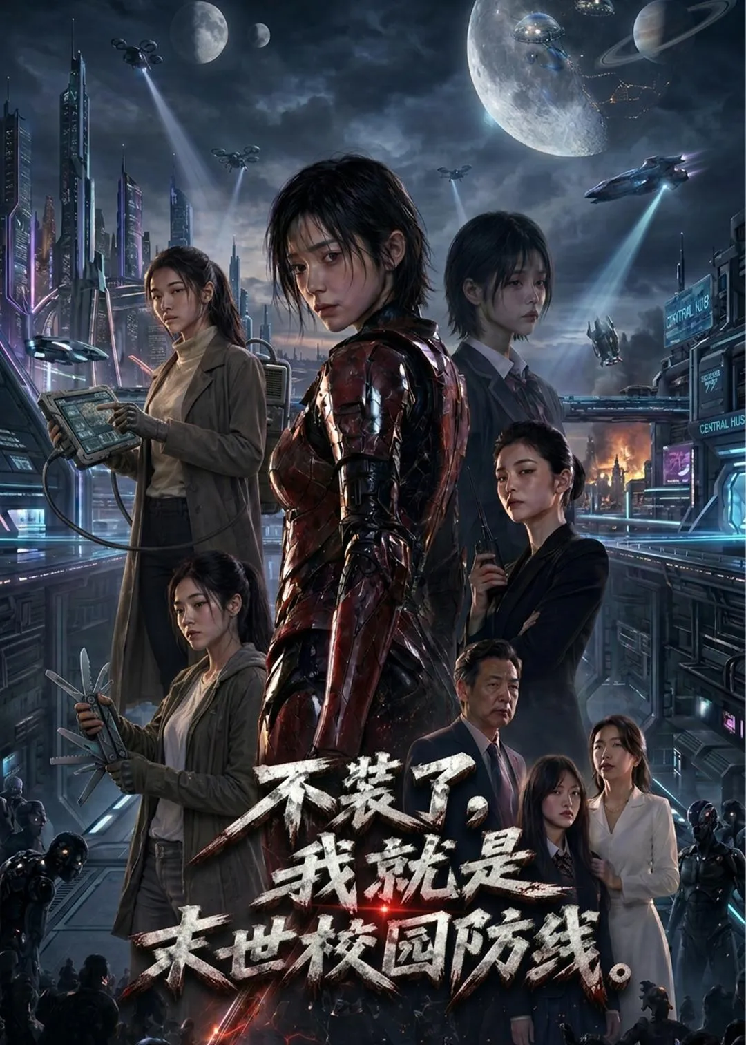 不装了，我就是末世校园防线